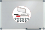 Maul Whiteboard MAULpro 60x90cm kompletny zestaw srebrny | 6312384 | 4002390033473