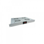 Alantec Panel wentylacyjny 19'' 1U 4 wen., termostat, Szary (SA-F-1U-4-T-S) | SA-F-1U-4-T-S | 5901738555594