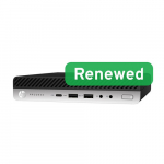 HP Renewed Grade A | ProDesk 600 G5 DM | Intel Core i3 | i3-9100T | 8 GB | NVMe | 128 GB | Intel UHD Graphics 630 | Windows 11 Home | HPProDesk600G5DMi39100T8128AW | 4770070885031