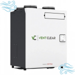 Wentylator SpiroFlex Rekuperator pionowy Vent Clear VD2 LR 200 m3/h (SX-RVD2LR) | SX-RVD2LR | 5903661112509