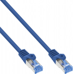 InLine 80-pak B-Pack &reg; Cat.6A S/FTP LSZH Kabel krosowy, CCA, niebieski, 1m | 4043718351190 | 4043718351190
