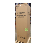 SALE OUT. Candy ECN2CQTEX206 Refrigerator, E, Freestanding, Combi, Height 205cm, Fridge net 289 L, Freezer net 120 L, Stainless steel | SALE OUT. | Candy Refrigerator | ECN2CQTEX206 | Energy efficiency class E | Free standing | Combi | Height 205 cm  ...