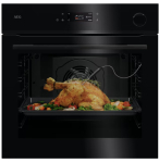 Įmontuojama orkaitė AEG 7000 serija, MealAssist with SteamCrisp, NBR7P631SB, su maisto termometru | 7333394056944 | 7333394056944