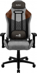 Aerocool DUKE AeroSuede Universal gaming chair Black, Brown, Grey | AEROAC-280DUKE-GREY | 4710562751154