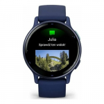 SMARTWATCH VIVOACTIVE 5/BLUE 010-02862-12 GARMIN | 010-02862-12 | 753759324926