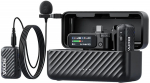 BOYA Microphone Wireless and Wired BOYAMIC 2-01 2.4GHz, AI Powered Noise Cancellation with 2 receivers and 1 transmitter (Type-C) Black EU | BOYAMIC-2-01 | 6977490710648