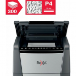 Rexel Optimum Auto+ 300X paper shredder Micro-cut shredding Black, Grey | 2020300XEU | 5028252613934