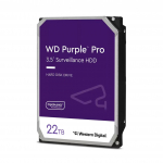 HDD|WESTERN DIGITAL|Purple Pro|22TB|512 MB|7200 rpm|3,5"|WD221PURP | WD221PURP