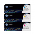 Toner HP 131A Zestaw CMY Oryginał  (U0SL1AM) | U0SL1AM | 0888182055885