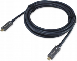 Kabel USB Equip USB-C - USB-C 5 m Czarny (119461) | 119461 | 4015867231197