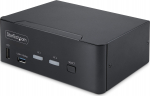 Przełącznik StarTech 2-PORT DP 1.4 KVM SWITCH - DUAL-MONITOR DISPLAYPORT KVM | P2CDD143-KVM-SWITCH | 0065030907712