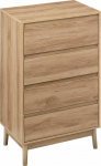 5five Komoda z szufladami ABANA, 60 x 40 x 107,3 cm | 3560232704567 | 3560232704567