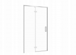 Cersanit (drzwi do kabin) DRZWI NA ZAWIASACH KABINY PRYSZNICOWEJ LARGA CHROM 120X195 LEWE TRANS. (S932-122) | S932-122 | 5901771012450
