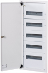 Kanlux Rozdzielnica modułowa metalowa 5x12 podtynkowa IP30 N+PE I klasa drzwi białe KP-DB-I-MF-512 biały 35683 | 35683 | 5905339356833