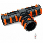 Rehau Osłona tr&oacute;jnikowa RAUTHERMEX mała 7 III gen. 6-126, dł. 585 | 13300551001 | 4007360795535