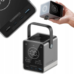 Powerbank Cuktech Powerbank Cuktech 300W 40000mAh z ładowaniem bezprzewodowym 2x USB-C + 2x USB-A - czarny | 6973886190261 | 6973886190261