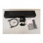 SALE OUT. | Sharp | 2.0.2 Compact Dolby Atmos Soundbar | HT-SB700 | 140 W | DEMO | Bluetooth | Black | Wireless connection | HT-SB700SO | 2000001383346
