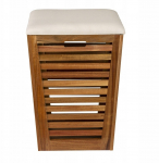 Kosz na pranie Wenko Kosz na pranie z siedziskiem FONDI, wys. 56 cm | 4008838463864 | 4008838463864