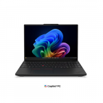 Lenovo T16 G5 Intel | ThinkPad Black | 16 " | IPS | WUXGA | 1920 x 1200 pixels | Anti-glare | Intel Core Ultra 5 | 325 | 16 GB | LPCAMM2 LPDDR5X | Solid-state drive capacity 512 GB | Intel Graphics | Windows 11 Pro | 802.11be | Bluetooth version 5.4  ...