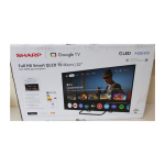 SALE OUT. Sharp 32HF3865E 32" (81cm) QLED Full HD Google TV | SALE OUT. | Sharp 32HF3865E | 32 | Smart TV | Google TV | DAMAGED PACKAGING | 32HF3865ESO | 2000001439562
