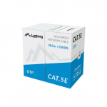 LANBERG CABLE UTP CAT.5E 305M CU WIRE GRAY | LCU5-11CU-0305-S | 5901969421781