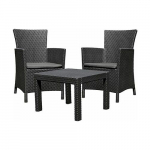 Allibert Meble ogrodowe ROSARIO BALCONY SET - grafitowy | 159 | 8711245129426