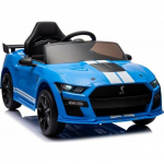 Lean Cars Pojazd na Akumulator Ford Mustang GT500 Shelby Niebieski | Lean-19528 | 5905991009030