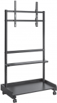 Techly Stojak Mobilny TV Techly W&oacute;zek do telewizora LED/LCD 50&rdquo;-86&rdquo; 2 P&oacute;łki AV (ICA-TR701) | ICA-TR701 | 8058956620874