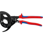 Knipex N&oacute;życe do cięcia kabli, oksydowane, z grzechotką 320mm | 8254030320 | 4003773075172