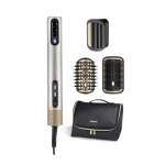 BABYLISS | Hair styling comb | Air Wand AS6555E | Ion conditioning | Number of heating levels 4 | 1600 W | Chrome | AS6555E | 3030050197273