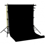 Falcon Eyes Background System SPK-1Z with 1 Roll Black 1.35x11 m | 296812 | 8718127005359