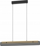 EGLO KOKOMO LANGBORD RGB CCT SORT/NATUR | 900702 | 9008606262090
