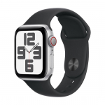 Watch Apple Watch SE2 (2024) GPS + Cellular 40mm Midnight Aluminum Case with Sport Band S/M - Midnight | MXGC3QF/A | 195949647277