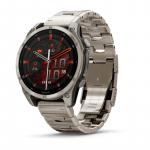 Garmin Fenix 8 3.56 cm (1.4") AMOLED 47 mm Digital 454 x 454 pixels Touchscreen Titanium Wi-Fi GPS (satellite) | 010-02904-40 | 753759338138