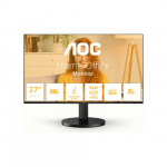 AOC | Q27B3CF2 | 27 " | IPS | QHD | 16:9 | 100 Hz | 1 ms | 2560 x 1440 pixels | 350 cd/m&sup2; | HDMI ports quantity 1 | Black | Warranty 36 month(s) | Q27B3CF2 | 4038986181464
