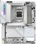 GIGABYTE X870E AORUS PRO ICE Motherboard - Supports AMD Ryzen 9000 CPUs, 16+2+2 Phases Digital VRM, up to 8000MHz DDR5 (OC), 3xPCIe 5.0 + 1xPCIe 4.0, Wi-Fi 7, 2.5GbE LAN, USB 4 | X870E AORUS PRO ICE | 4719331864798