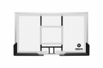 Krep&scaron;inio lenta 152x90cm 10mm grūdintas stiklas, tvirtinimas kampuose | BL62207