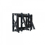EDBAK | Wall mount | VWPOP65-P | Display Mounts | 42-65 " | Maximum weight (capacity) 60 kg | Black | VWPOP65-P | 5908252968596