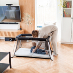 Luna Bambini Luna Bambini, Lekkie ł&oacute;żeczko turystyczne, czarne | LBM00531 | 7340217100531