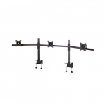 EDBAK Desk Mount | SV11 desk mount for three monitors | Height adjustment, tilt | 19-27 " | Black | WUBI-SV11c-B | 5908252960620