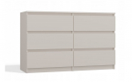 MALWA CHEST OF DRAWERS M6/120 CASMERE COLOUR | M-MP-K-MAL-M6/120-KASZ | 5904507209056