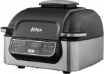 Ninja Foodi Smart Grill and Air Fryer 5.7L Dishwasher Safe Parts, Black / Silver EU AG301EU | AG301EU | 0622356232692