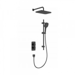 Zestaw prysznicowy KFA 5759-301-81 / KFA / MALAGA / ZESTAW NATRYSKOWY PODTYNK TERMOSTAT  Z DRĄŻKIEM PRZESUWNYM , BLACK / | 5907571570626 | 5907571570626
