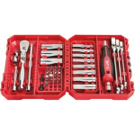 MILWAUKEE 1/4'' SOCKET SET WITH RATCHET 42 pcs. | 4932498382 | 4058546522513