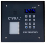 CYFRAL PC-2000R PRO Antracyt CYFRAL Panel rozm&oacute;wny z czytnikiem RFID | PC-2000R PRO Antracyt | 5901085056942