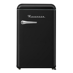 Fridge & Freezer Retro Ravanson LKK-120ERB | LKK-120ERB | 5902230902817