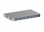 NETGEAR GS748Tv6 Managed L2/L3/L4 Gigabit Ethernet (10/100/1000) Black, Grey | GS748T-600EUS | 10606449169215