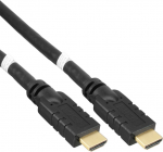 Kabel InLine HDMI - HDMI 40m czarny (17040P) | 17040P | 4043718170562