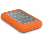 Dysk zewnętrzny HDD LaCie Rugged Mini 2TB Srebrno-pomarańczowy (9000298) | 9000298 | 093053003272