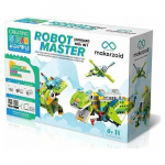 Makerzoid Robot Master Standard - zestaw ponad 370 klock&oacute;w edukacyjnych z możliwością kodowania | MKZ-RM-SD | 6974810050002